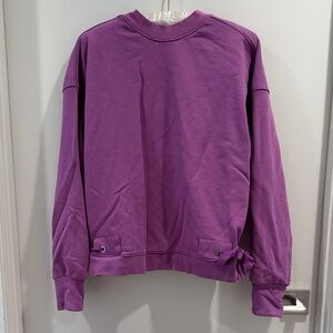 Women’s Scotch&Soda Crewneck Sweatshirt in Purple